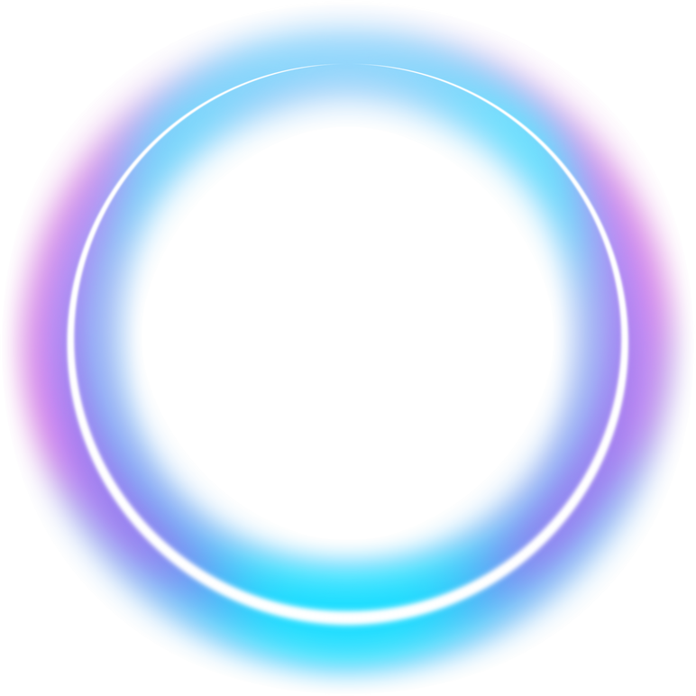 Glowing Neon Circle